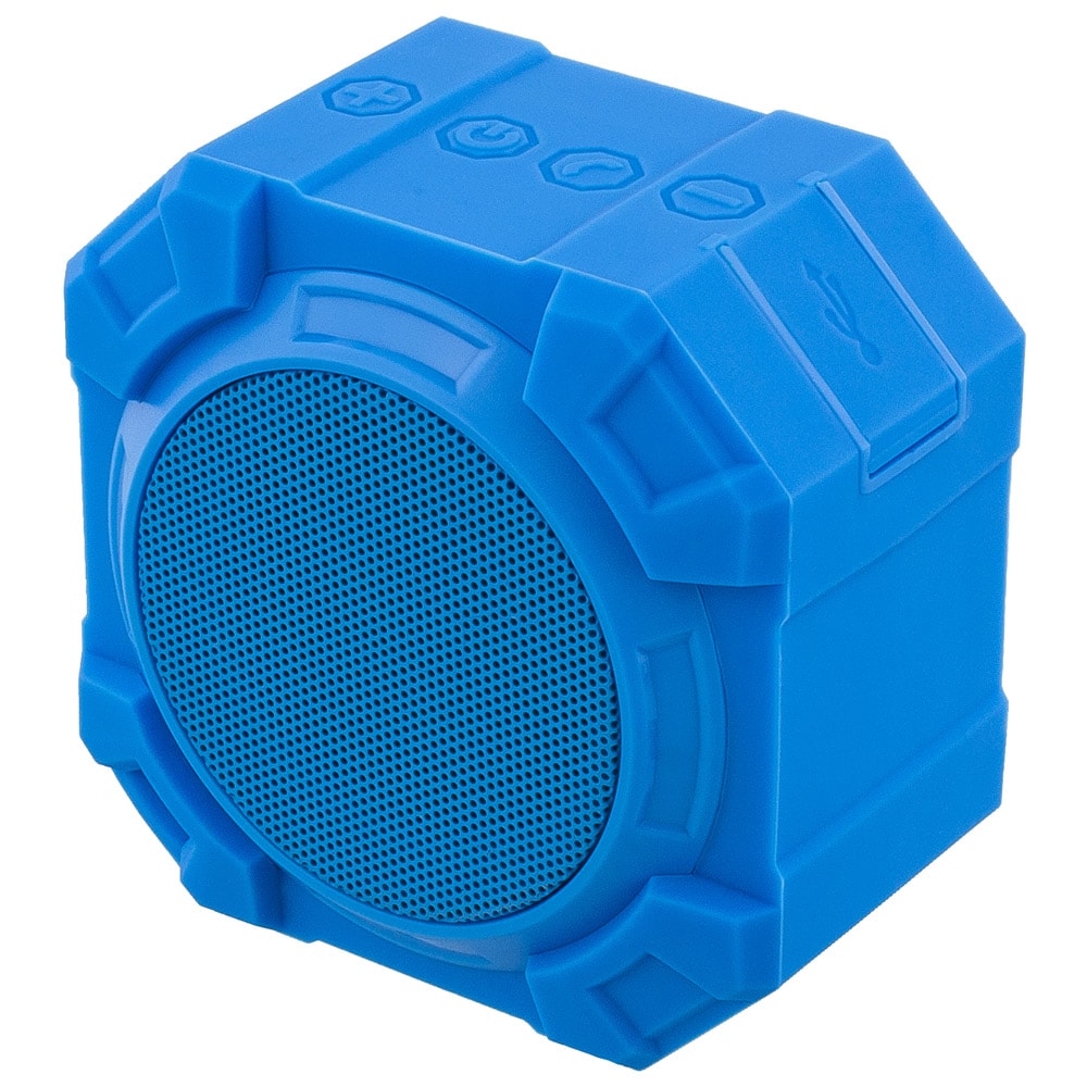 STREETZ vattentålig Bluetooth högtalare - Blå
