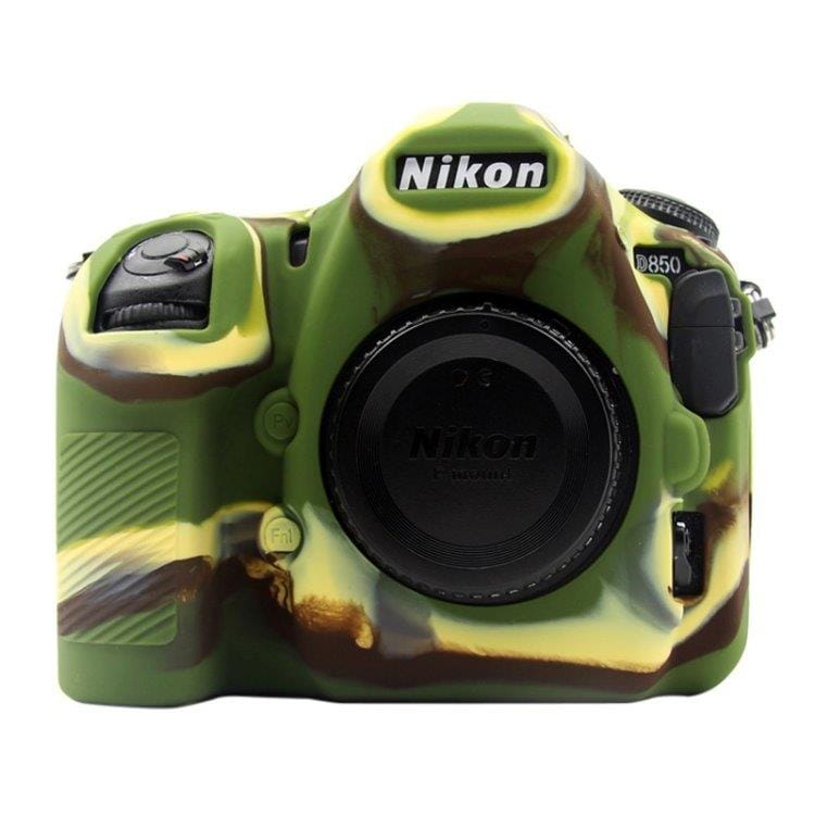 PULUZ Silikonskydd till Nikon D850 Camo