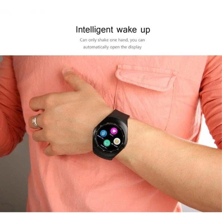 Y1 Smartwatch med Sim Vit