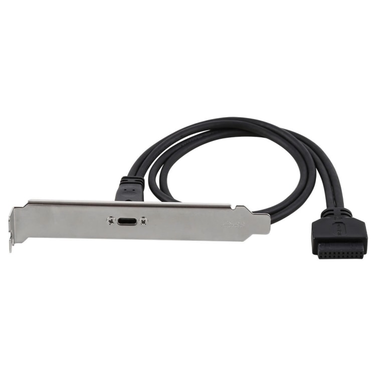 Bracket USB-C - USB 3.0 20 Pin 50cm