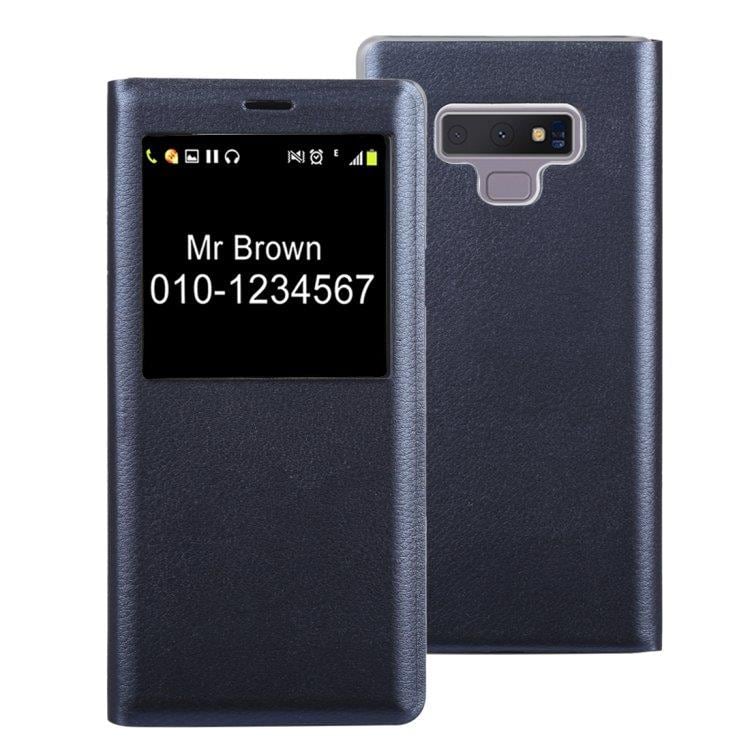 Flipfodral ID Fönster Samsung Galaxy Note 9 Mörkblå