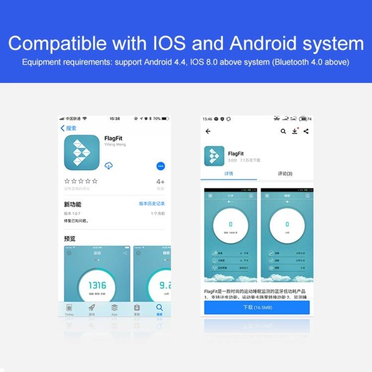 TLW08 Aktivitetsarmband iOS/Android - Rosa
