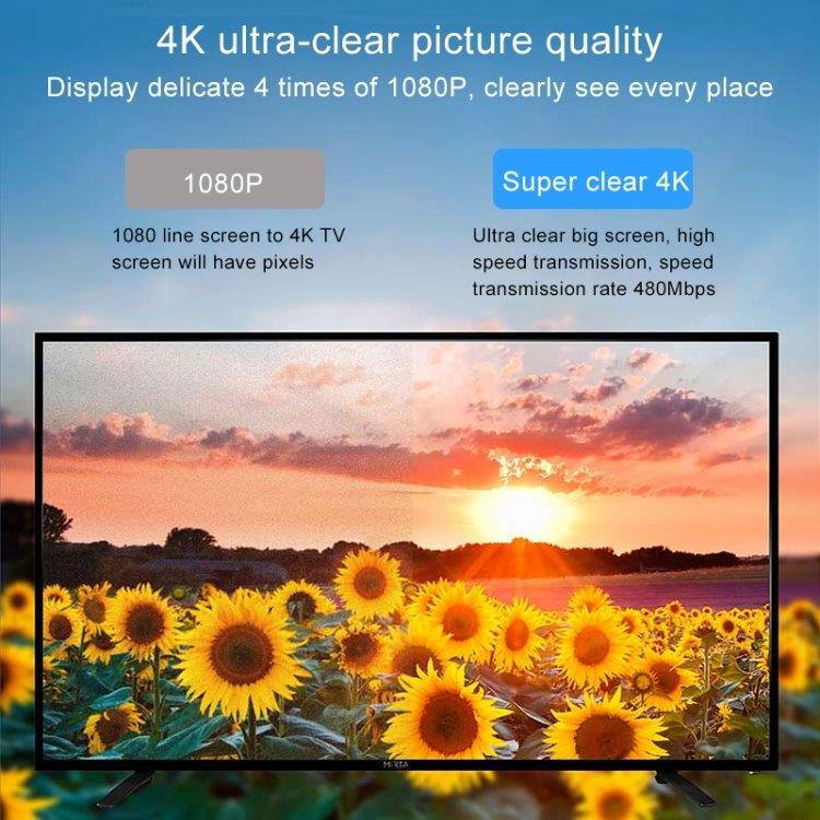 TOTUDESIGN 4K Lightning-HDMI Adapter