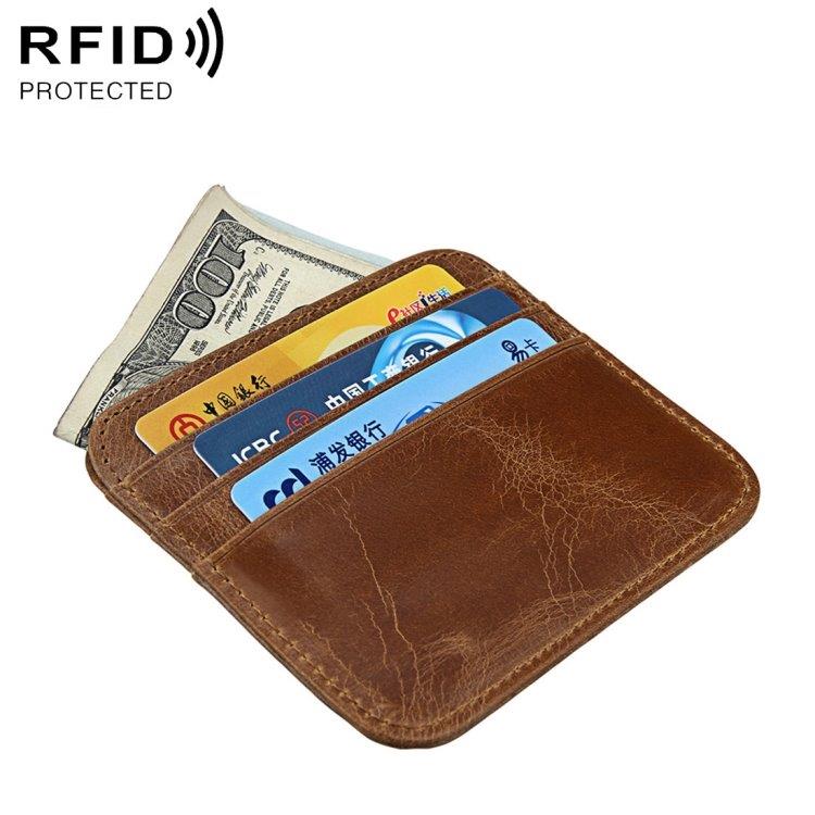 KB108 RFID Plånbok Brun