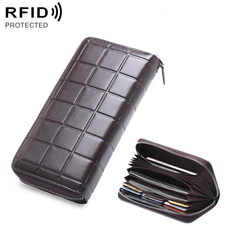 RFID Plånbok/Handväska Brun