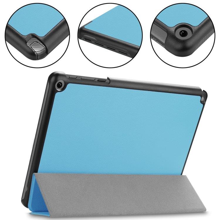 Trifold skyddsfodral / Tab-fodral Acer Chromebook Tab 10 - Blå