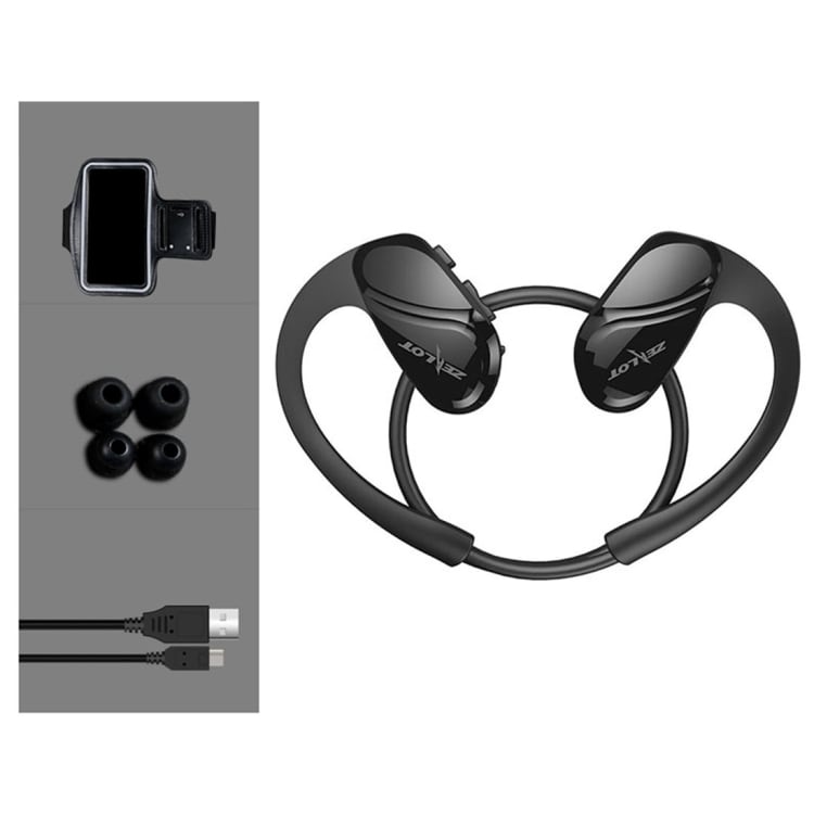 ZEALOT H6 Sport Bluetooth-headset – Svart