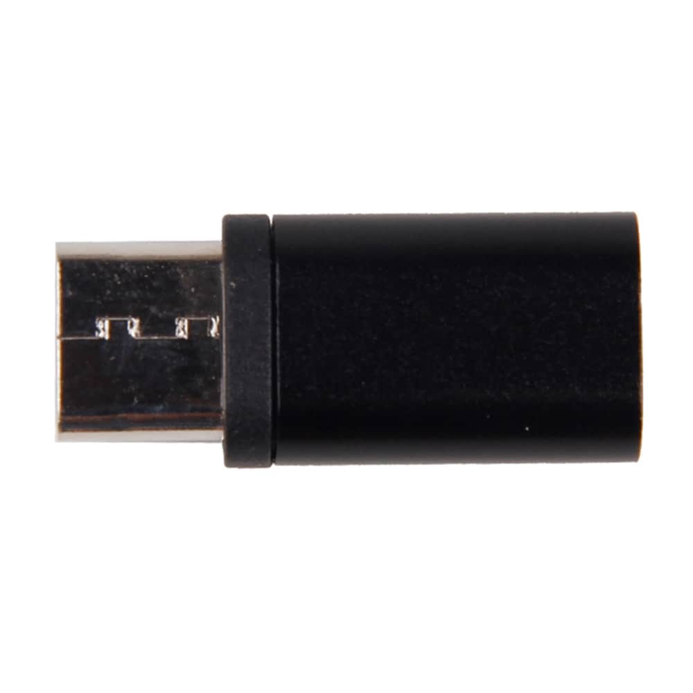 MicroUSB till USB Type -C Adaper Svart