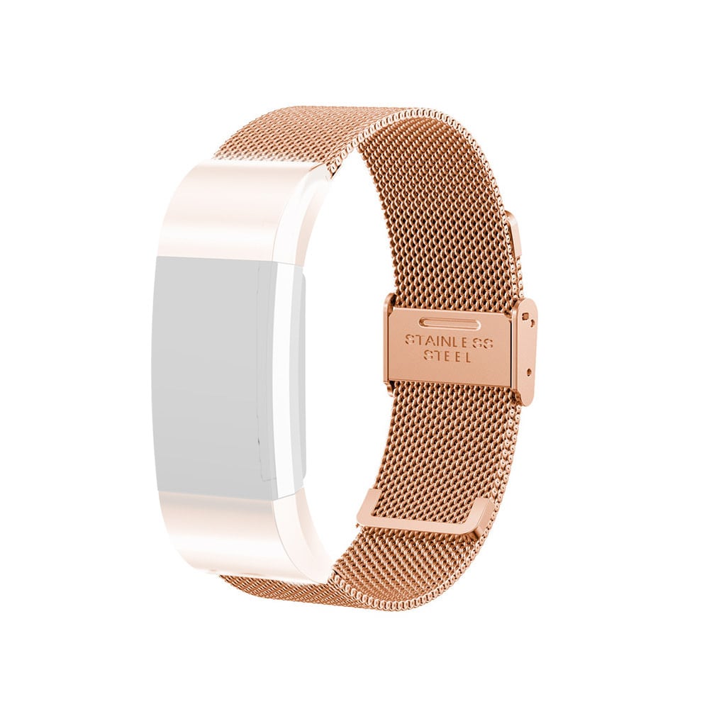 Armband Meshlänk Fitbit Charge 2 RoseGold