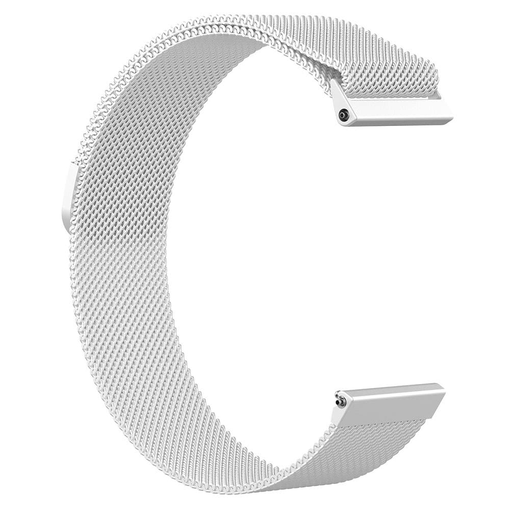 Armband Meshlänk Fitbit Versa Silver