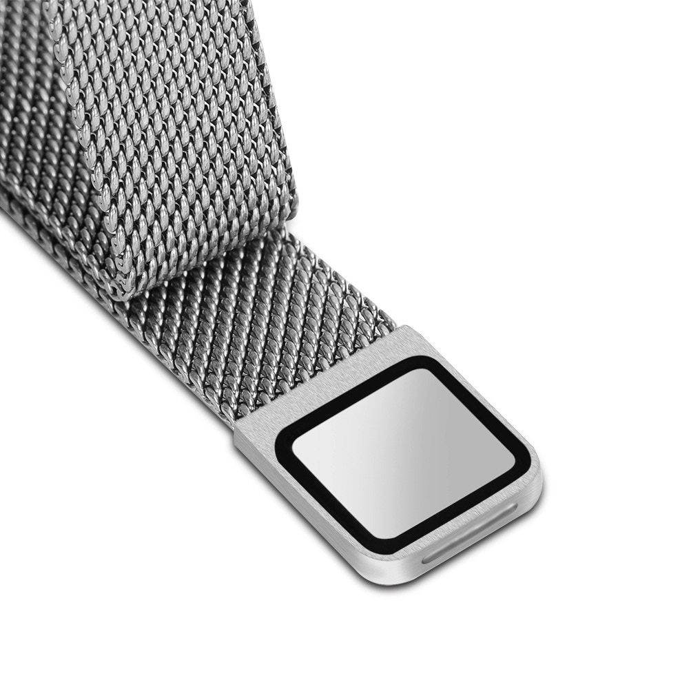 Armband Meshlänk Fitbit Alta/Alta HR Silver