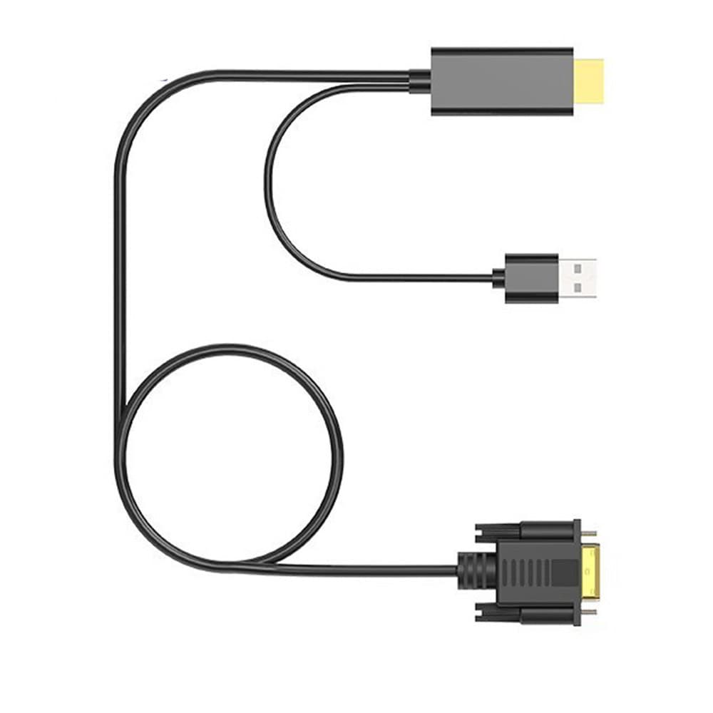HDMI till VGA+USB2.0 Kabel