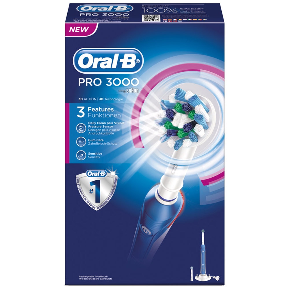 Oral-B PRO 3000 Elektrisk Tandborste