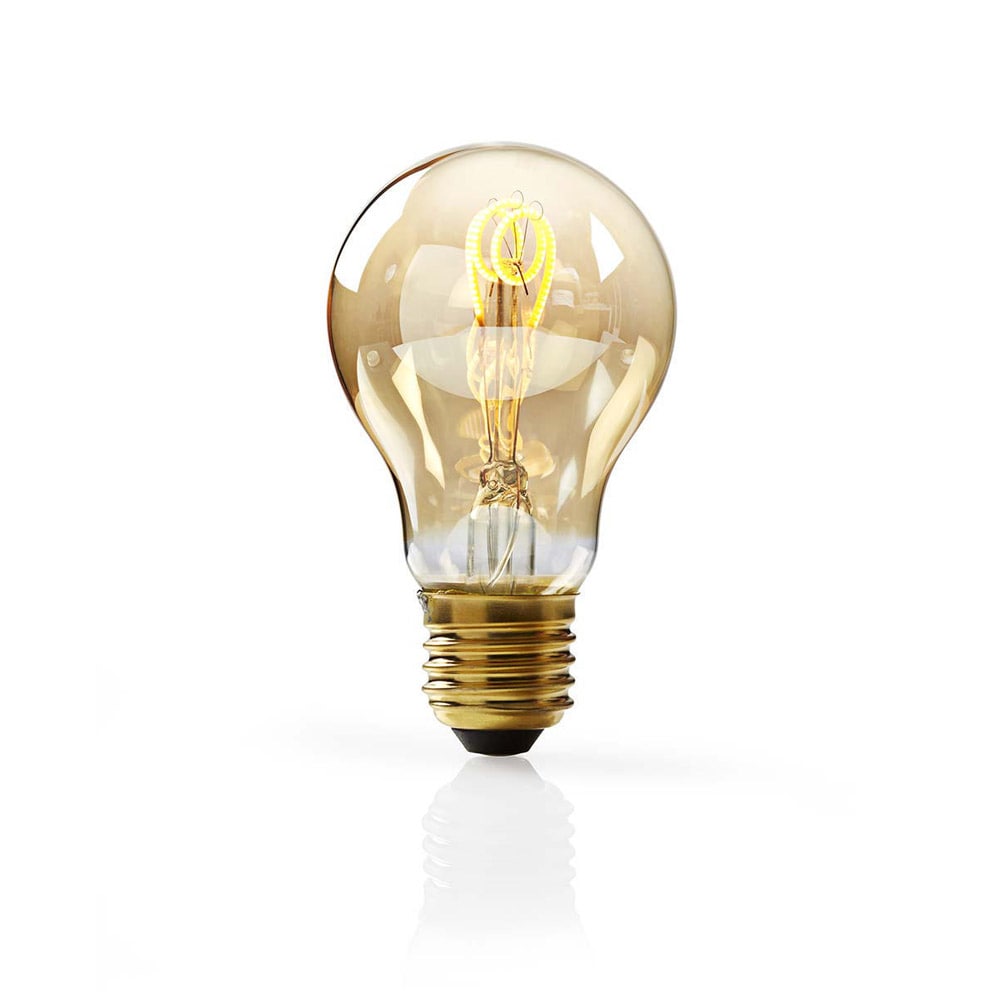 Nedis Dimbar LED-vintageglödlampa E27 A60 3W 100 lm