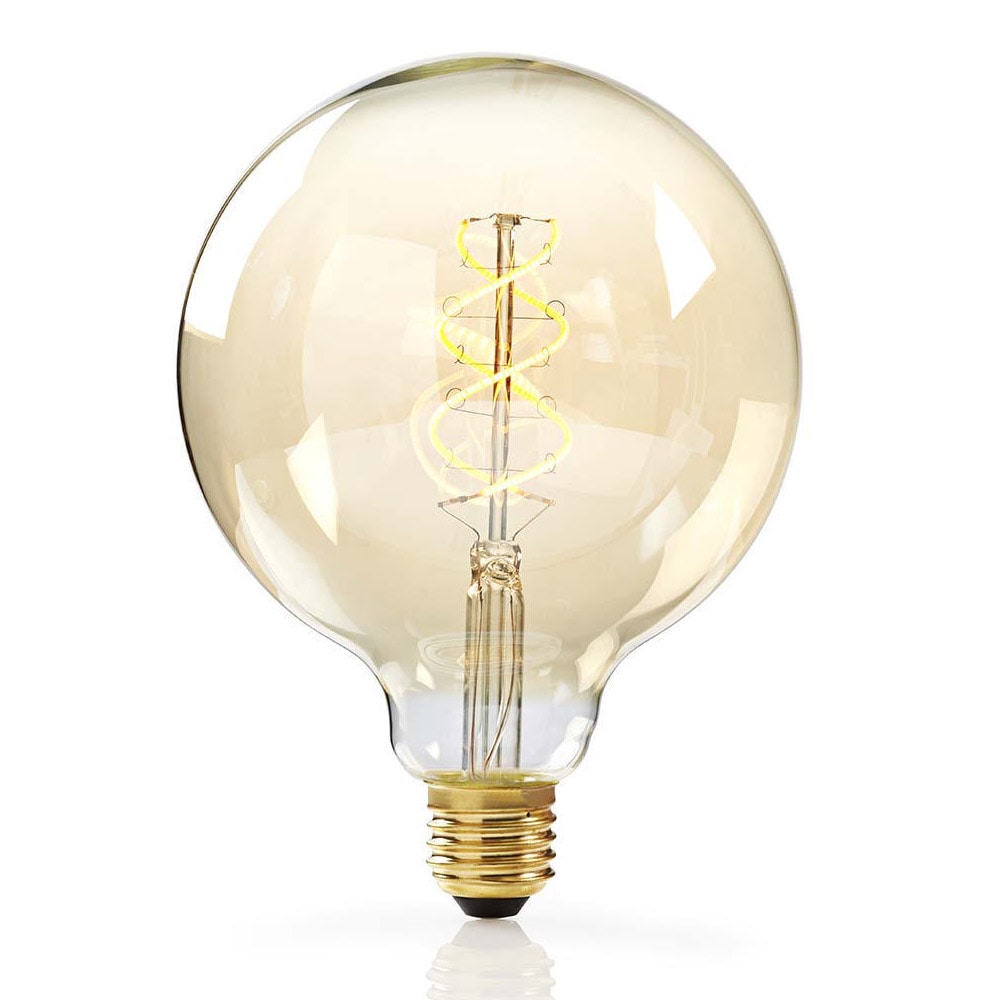 Nedis Dimbar LED-vintageglödlampa E27, G125, 5W , 260 lm