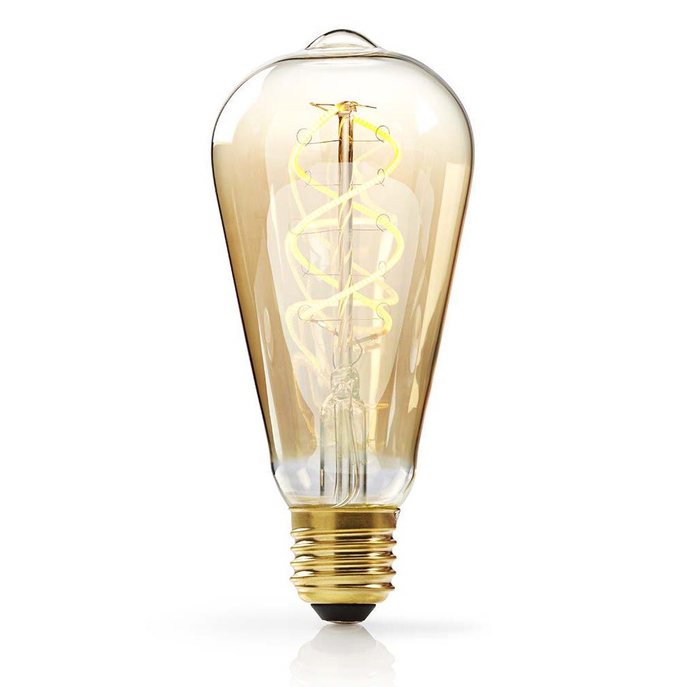 Nedis Dimbar LED-vintageglödlampa E27, ST64, 5W, 260 lm