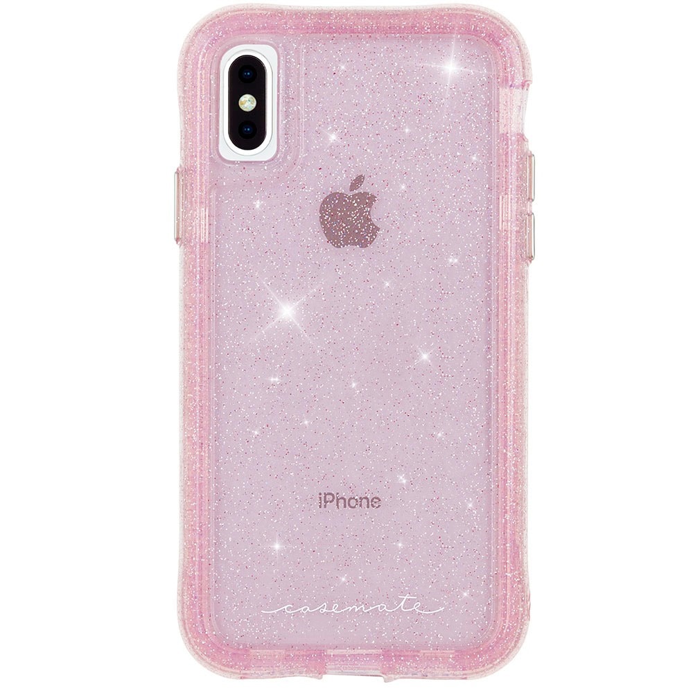 Case-Mate Protection Sheer Crystal Case Apple iPhone XS Max Blush