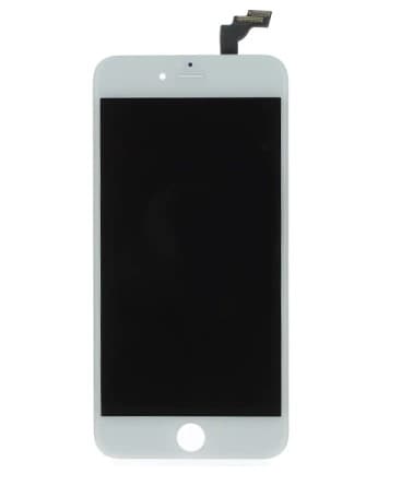 Foxconn iPhone 6 Plus LCD + Touch Display Skärm - Vit färg