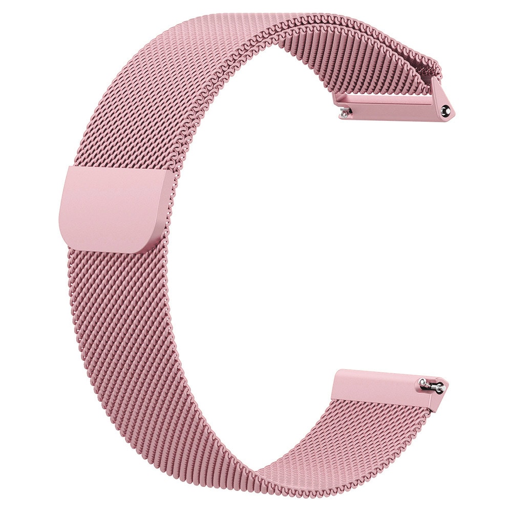 Armband Meshlänk Fitbit Versa L Rosa