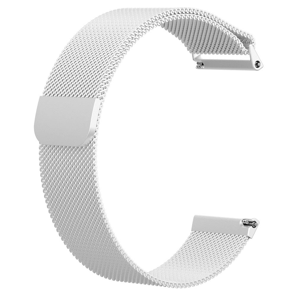 Armband Meshlänk Fitbit Versa L Silver