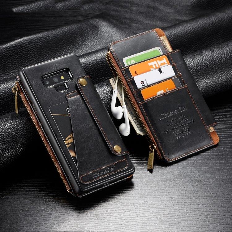 CaseMe-011 Plånboksfodral Samsung Galaxy Note9 Svart