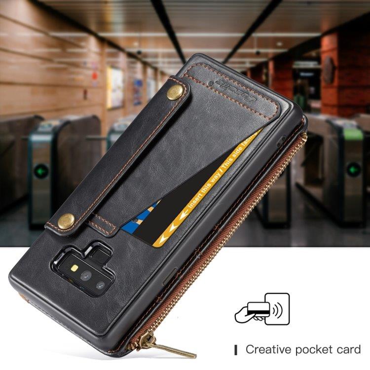CaseMe-011 Plånboksfodral Samsung Galaxy Note9 Svart