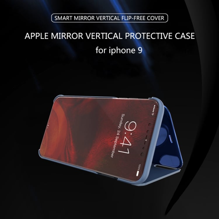 Flipfodral / mobilfodral spegel iPhone XS Max - Svart