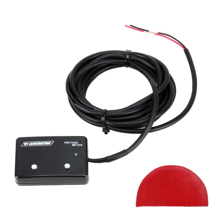 Digital voltmeter / voltmätare för bil