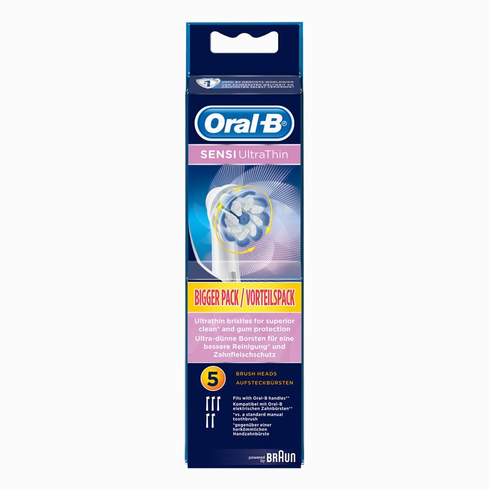 Oral-B Sensi Ultrathin Borsthuvuden 5-pack