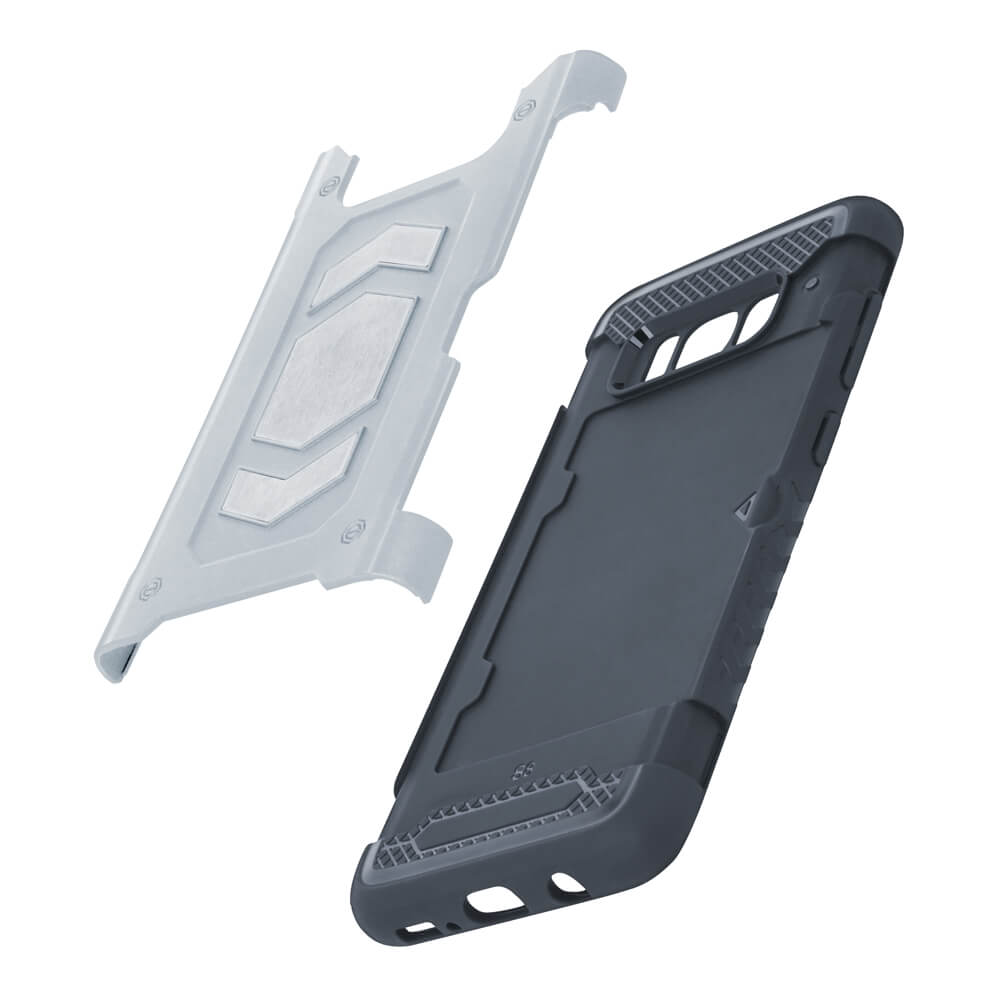 Defender Magnetic Case iPhone XR Silver