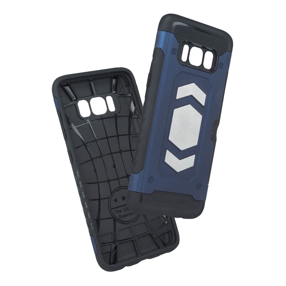 Defender Magnetic Case iPhone X / iPhone XS Mörkblå
