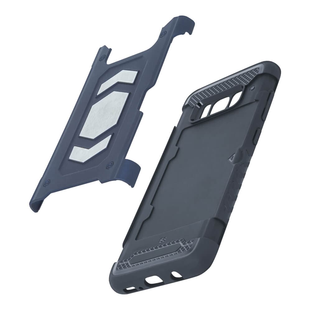 Defender Magnetic Case iPhone X / iPhone XS Mörkblå