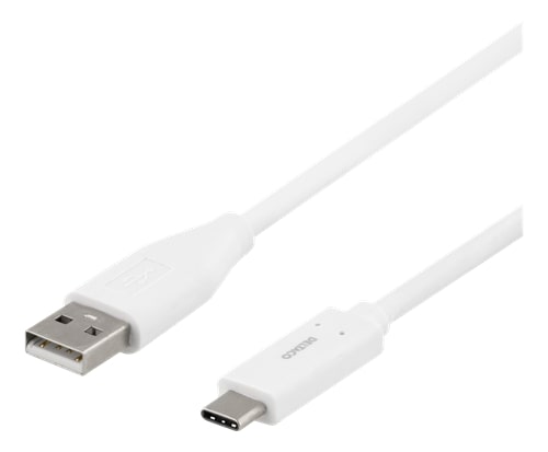 DELTACO USB-C till USB-A kabel - 2m