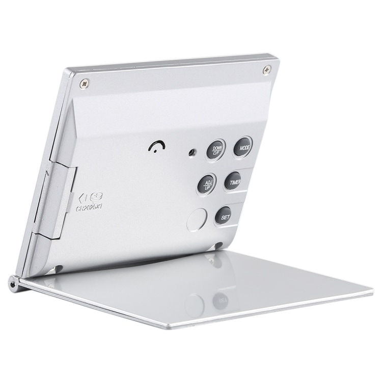 Liten Reseväckarklocka med LCD-skärm 8cm