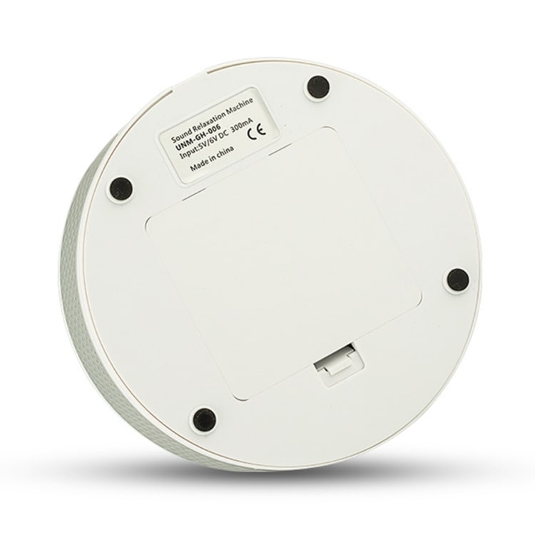 Sleep Easy White Noise Machine med 9 avkopplande ljudlägen
