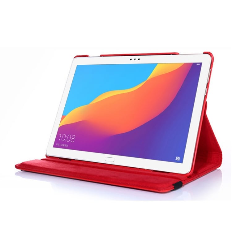 360 Fodral med ställ Huawei MediaPad T5 10.1 Röd