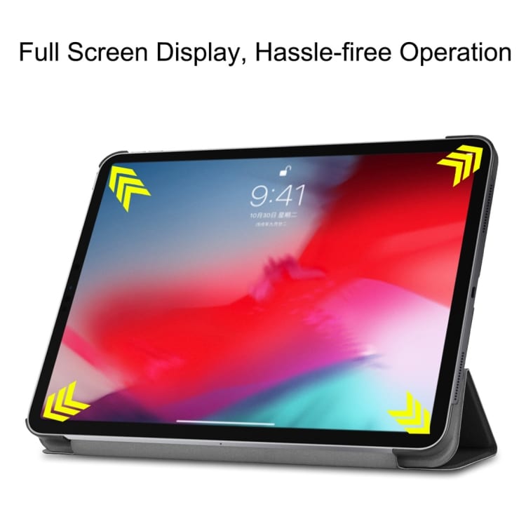 TriFold Custer Fodral iPad Pro 11  2018 Svart