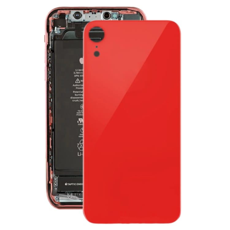 Bakstycke / bakskal / reservdel iPhone XR - Rött