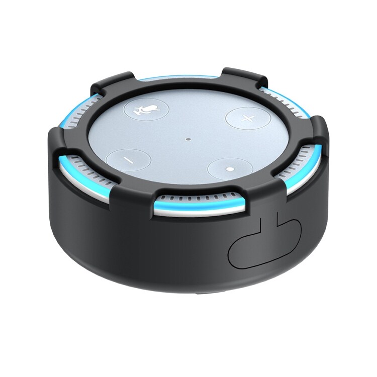 Silikonfodral / silikonskal Amazon Echo Dot 2 - Svart