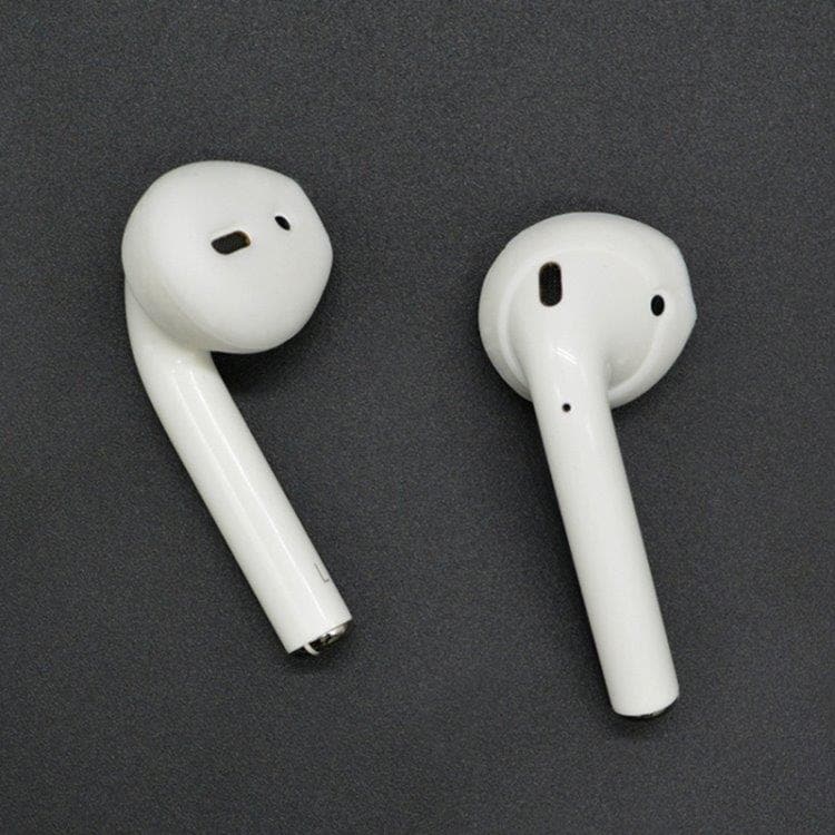 Silikon earpads  för Apple AirPods – Vita
