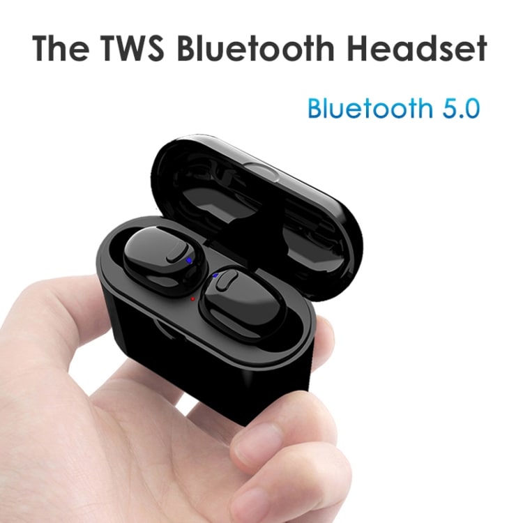 S570 Bluetooth Headpods Laddfodral Svart