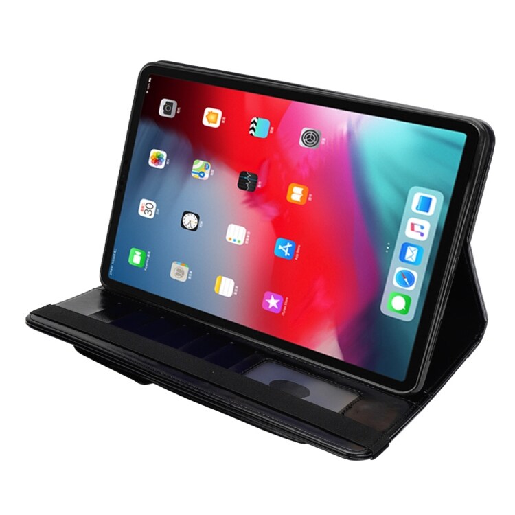 Konstlädersfodral för iPad Pro 12.9" 2018 – Svart