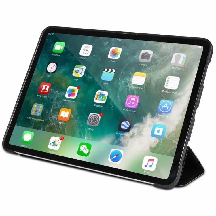 ENKAY trifold-fodral för iPad Pro 11" 2018 - Svart