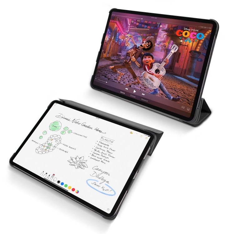 Domo trifold-fodral för iPad Pro 12.9" 2018 - Svart