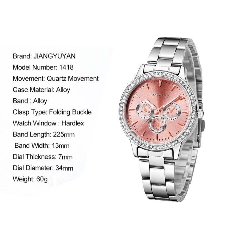 Fashion Damklocka Quartz Wrist Watch