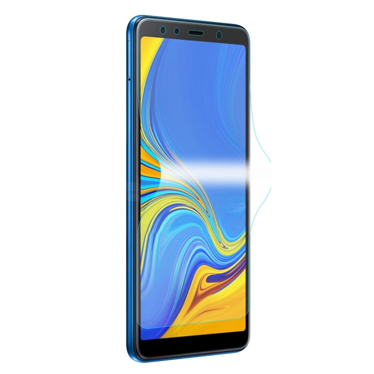 Full Skärmskydd Hydrogel Film Samsung Galaxy A7 2018