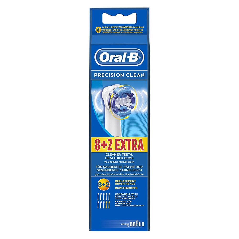 Oral-B Borsthuvuden Precision Clean 8+2
