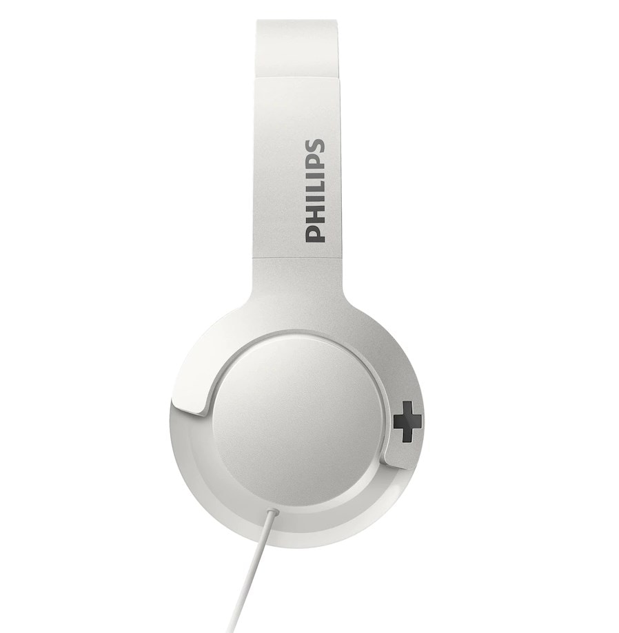 Philips Bass+ On-Ear Headset SHL3075 - Vit