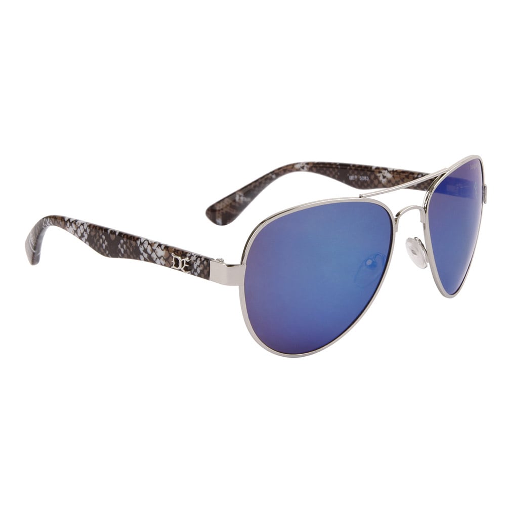 Solglasögon Style Pilot - Silver / Blå Spegelglas