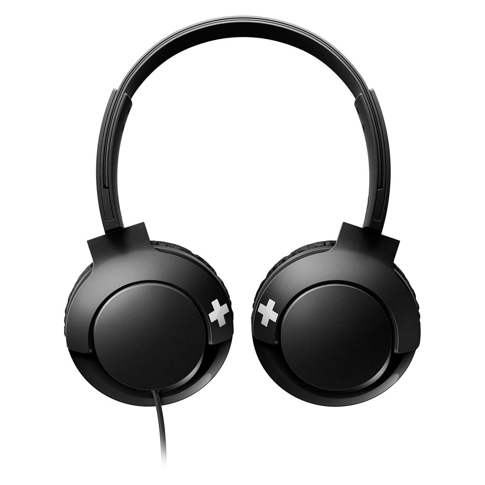 Philips Bass+ On-Ear Headset SHL3075 - SVART